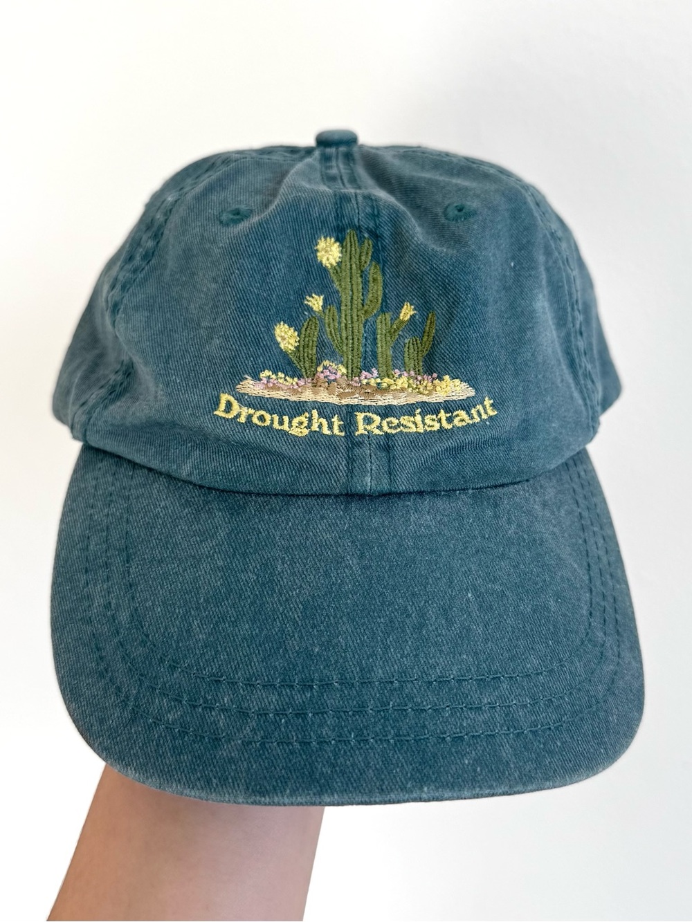 Drought Resistant Embroidered Baseball Cap Hat
